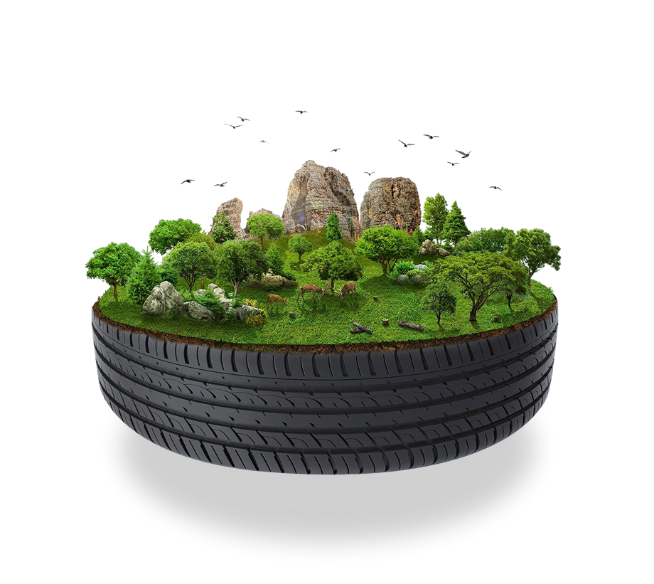 Floating Green Forest